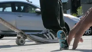 Fingerboarder Vs Skater
