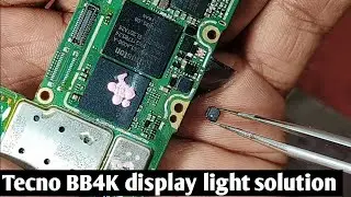 Tecno bb4k display light solution| tecno spark go plus display light solution