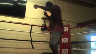 Deon Elam at Flash Boxing Gym