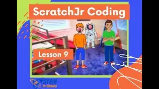 ScratchJr Coding Lesson 9 | Knock-Knock Joke | Free Coding Lesson | How to Use Camera and Mic