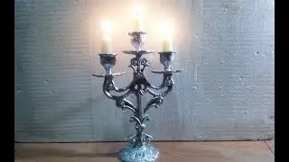 Как отлить подсвечник из алюминия в домашних условиях.