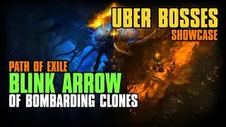 PoE 3.23 | Uber Maven - Uber Exarch - Uber Eater | Blink Arrow of Bombarding Clones | Path of Exile