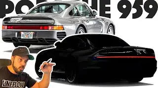 What would a MODERN 1986 Porsche 959 look like?