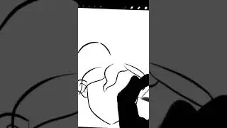 Lost Silver FNF Monochrome - FNF MOD Character - Drawing 
