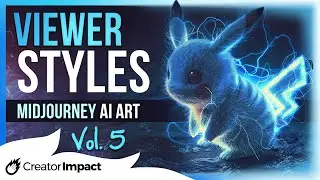 Midjourney AWESOME Viewer ART STYLES: Volume 5