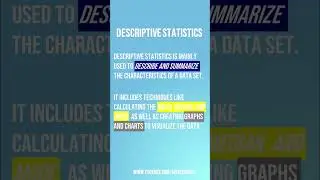 Short  Description about What is Descriptive Statistics and Inferential Statistics 