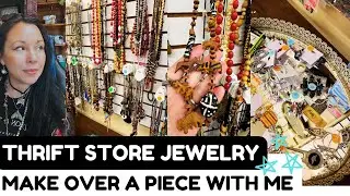 Thrifting—Picking Through Second Hand Jewelry❤️