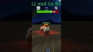 Koko gets chased by zombie  