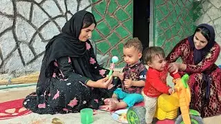 Parisa's arrival to meet Arad and Ziba at Saifullah's cottage ❤️ / Documentary Nomadic