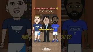 Kyrie Irving Luka Doncic And Mark Cuban Recruit LeBron 😂 
