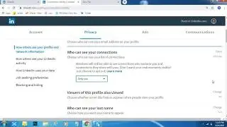 How to Hide Linkedin Connections
