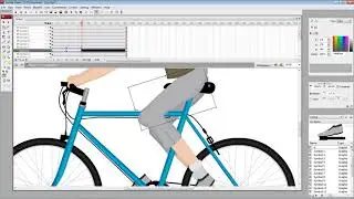 Flash animation tutorial : Cycling