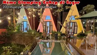 TERBARU‼️Harga Permalamnya bikin Syok 😱 Glamping Instagramable di Bogor Baith Coffe And Eatery