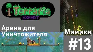 Прохождение Terraria на Expert #13 Мимики и арена для Уничтожителя | Версия 1.4.4