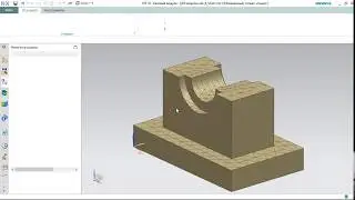 NX CAE Приложение нагрузки давление смятия