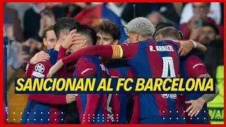 🔥¿LA LIGA ESPAÑOLA contra el FC BARCELONA? 🔥 Sanción Ridícula