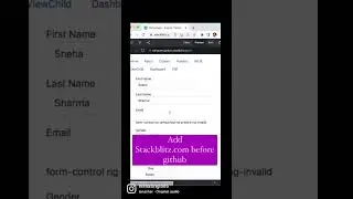 Open Github repo on stackblitz 🔥🔥🔥#shorts