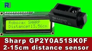 Using Sharp 15cm Distance Sensor  0A51SK with Arduino LCD1602 and LCD2004