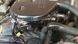 Pierburg 2E3 testing for air leaks using carb cleaner VW T25 / T3