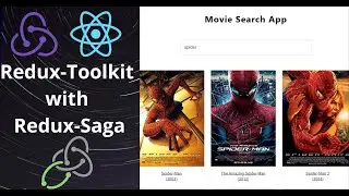Learn Redux-Saga with Redux-Toolkit in React | Movie Search App using Redux-Saga & Redux-Toolkit