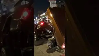 DOUBLE BED DANCING LOWRIDER Mini Truck on Whittier Blvd! 