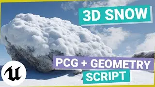 CUSTOM Snow meshes with PCG
