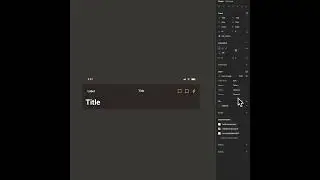 Adaptive iOS App Bar Component in Figma 