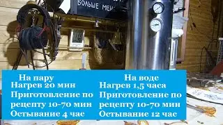 Автоклав на пару обзор. Преимущества и недостатки
