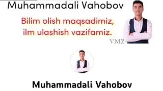 Muhammadali Vahobov. live.