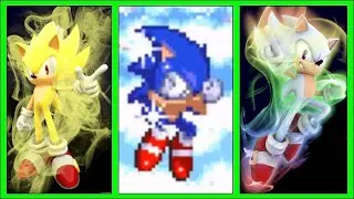 Super Sonic and Hyper Sonic In Sonic 3