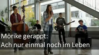 Mörike gerappt - Ach nur einmal noch im Leben