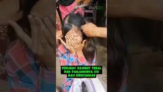 Wanita ini Menangis Rambutnya Di Botakkin Sama Ibunya