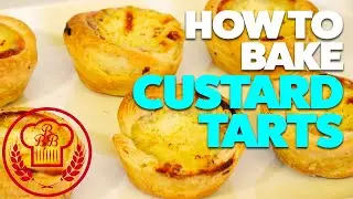 How to Bake a Portuguese Custard Tart | Britain's Best Bakery | Tasty Baking Recipes