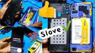 Samsung A21s disassembly display screen combo replacement /how to a21s display change