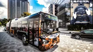 IVECO URBANWAY | Bus Simulator 18 | GoPro Thrustmaster TMX PRO GamePlay PC