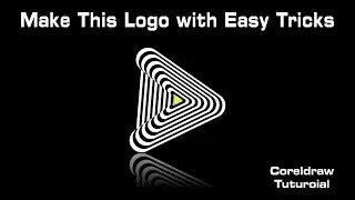 Coreldraw Designing Tips 21 | How to Make a Logo in Coreldraw | 3D Logo Design in Coreldraw