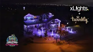 2023 Christmas Light Show Intro - Twinkly and xLights - Joy! He Shall Reign! - Big Daddy Weave