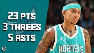 Tre Mann 23 pts 3 threes 5 asts vs Celtics 24/25 season