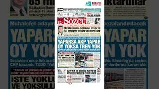 Sözcü Gazetesi 1. Sayfa - 28 Ağustos 2024