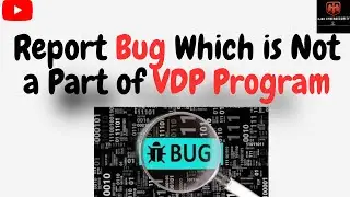 How To Report a Bug Which is not a part of VDP program ?|| Live Example || 