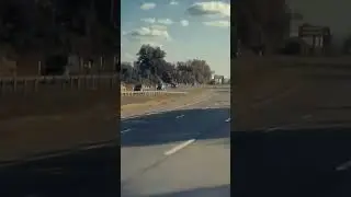 SEMI TRUCK PIT-MANEUVERS TESLA