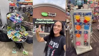 Nichole jacklyne Fidget toy Shopping/Haul tik tok Compilation