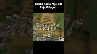 Ketika Kamu Nge Kill Raja Villager Di Minecraft