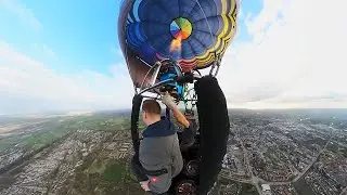 BALLOONFLIGHT ABOVE THE ACHTERHOEK WITH ACHTERHOEKBALLONVAARTEN.nl #achterhoekballonvaarten