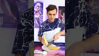 Banana toothpaste lifehack is working 