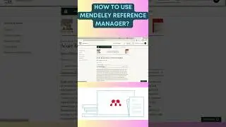 How to use New Mendeley Reference Manager in Word? 