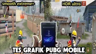 TES SETTING GRAFIK PUBG DI ROG 6, MANTAB ADA TAPINYA