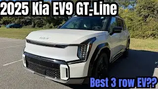 2025 Kia EV9 GT-Line: Best 3rd row EV???