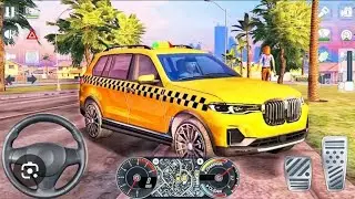 Driving Private Taxi In Los Angeles City | Taxi simulator 