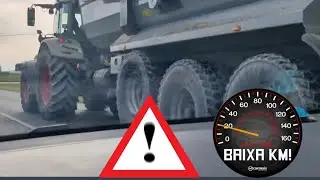 PERCHÉ IN ITALIA I TRATTORI AGRICOLI CORRONO A 60 KM/H SE PER LEGGE DOVREBBE ESSERE LIMITATI A 40?